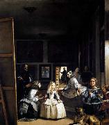 VELAZQUEZ, Diego Rodriguez de Silva y Las Meninas or The Family of Philip IV Germany oil painting artist